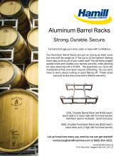Aluminum Barrel Racks